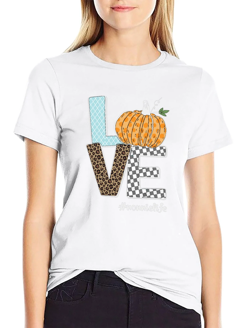 LOVE Nonnie Life Pumpkin Graphic Tee product image 8