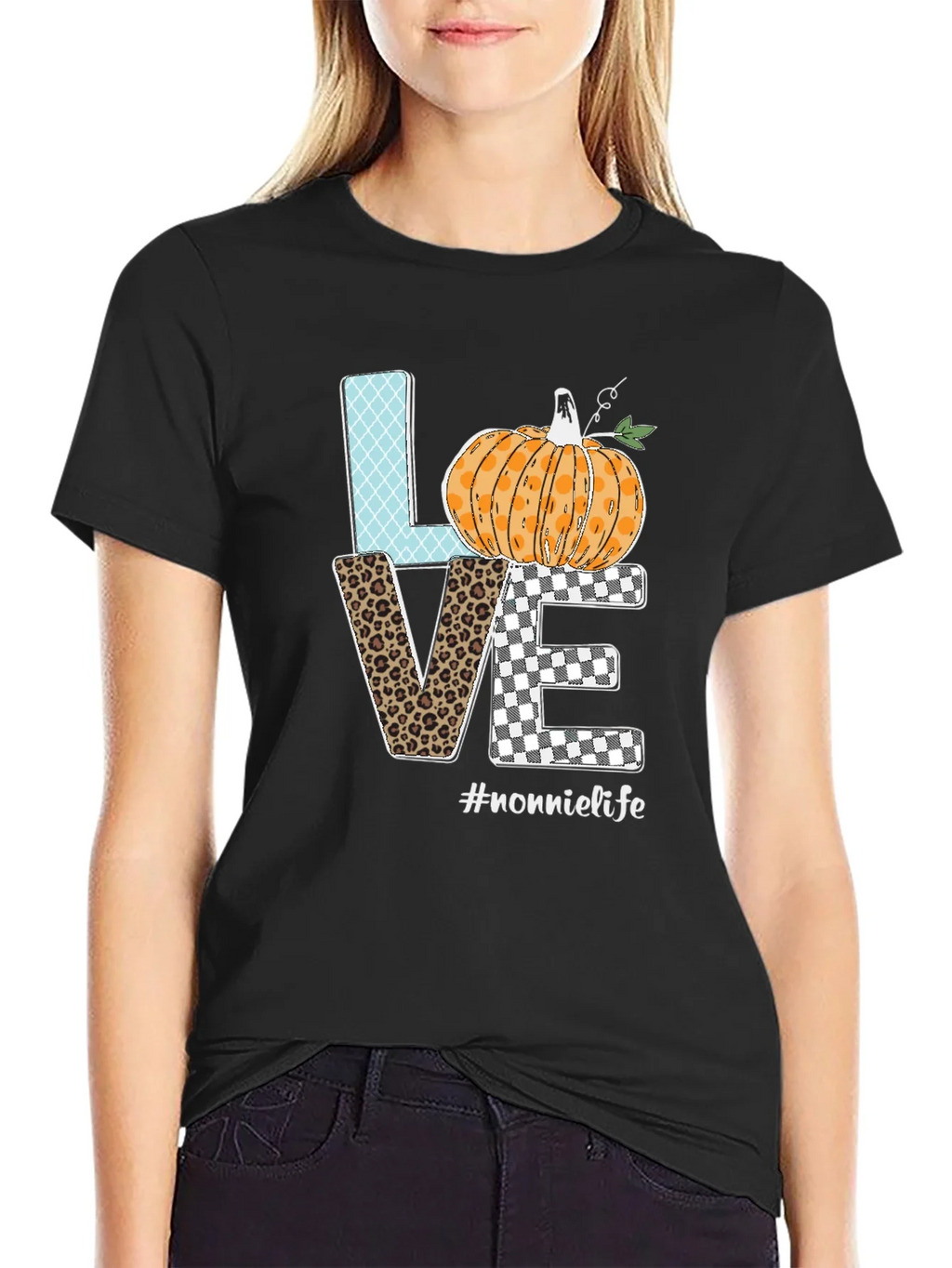 LOVE Nonnie Life Pumpkin Graphic Tee product image 2