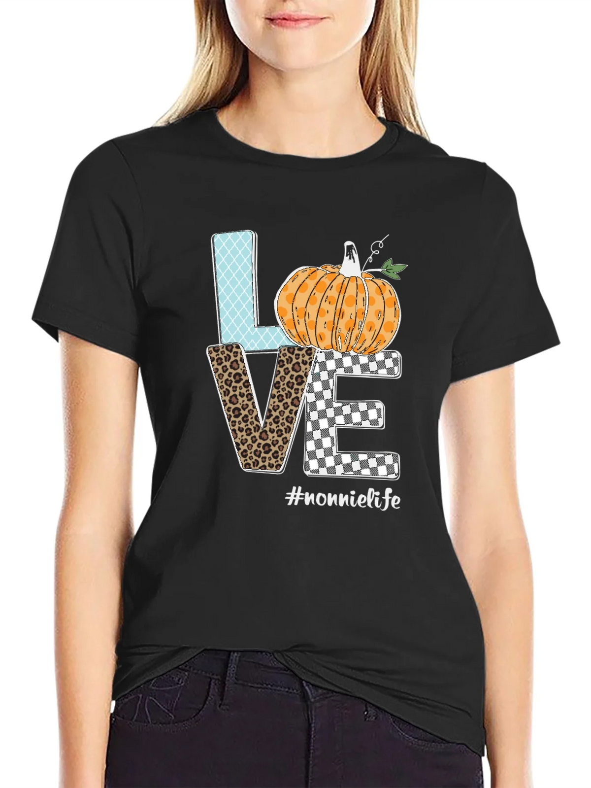 LOVE Nonnie Life Pumpkin Graphic Tee product image 2