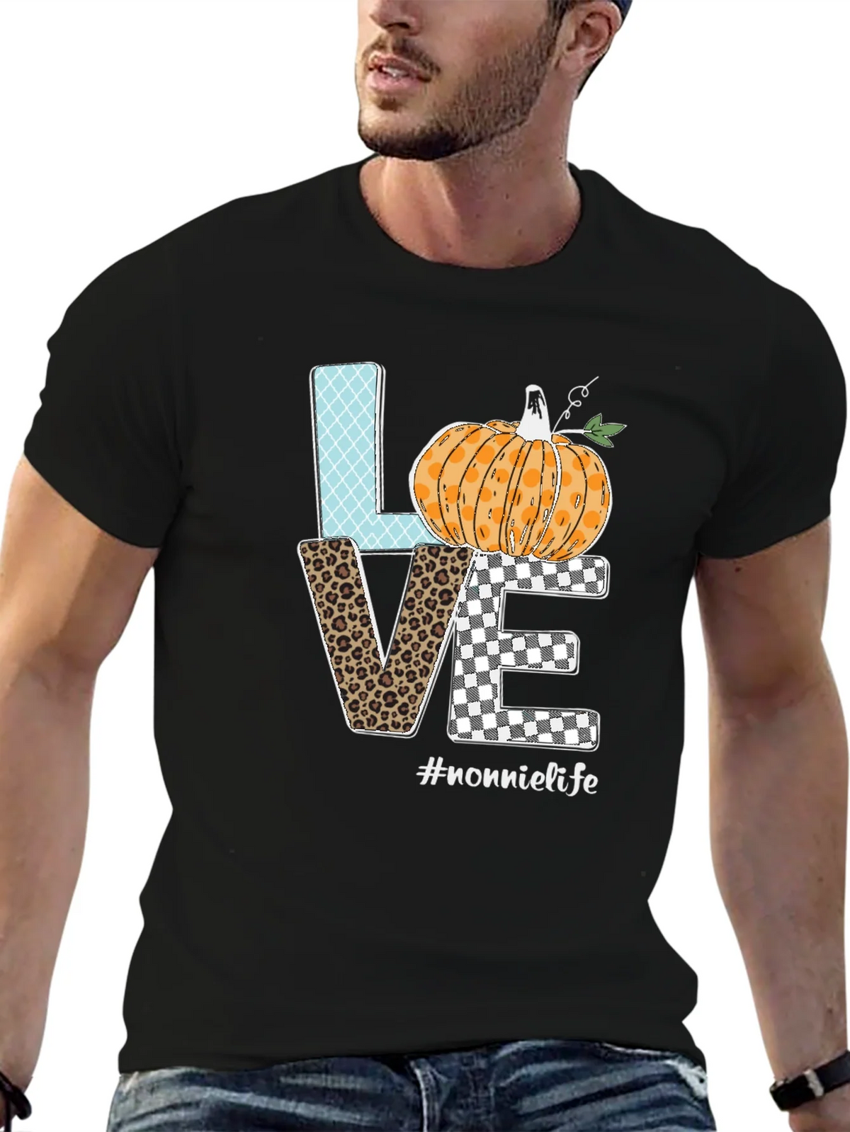 LOVE Nonnie Life Pumpkin Graphic Tee product image 6