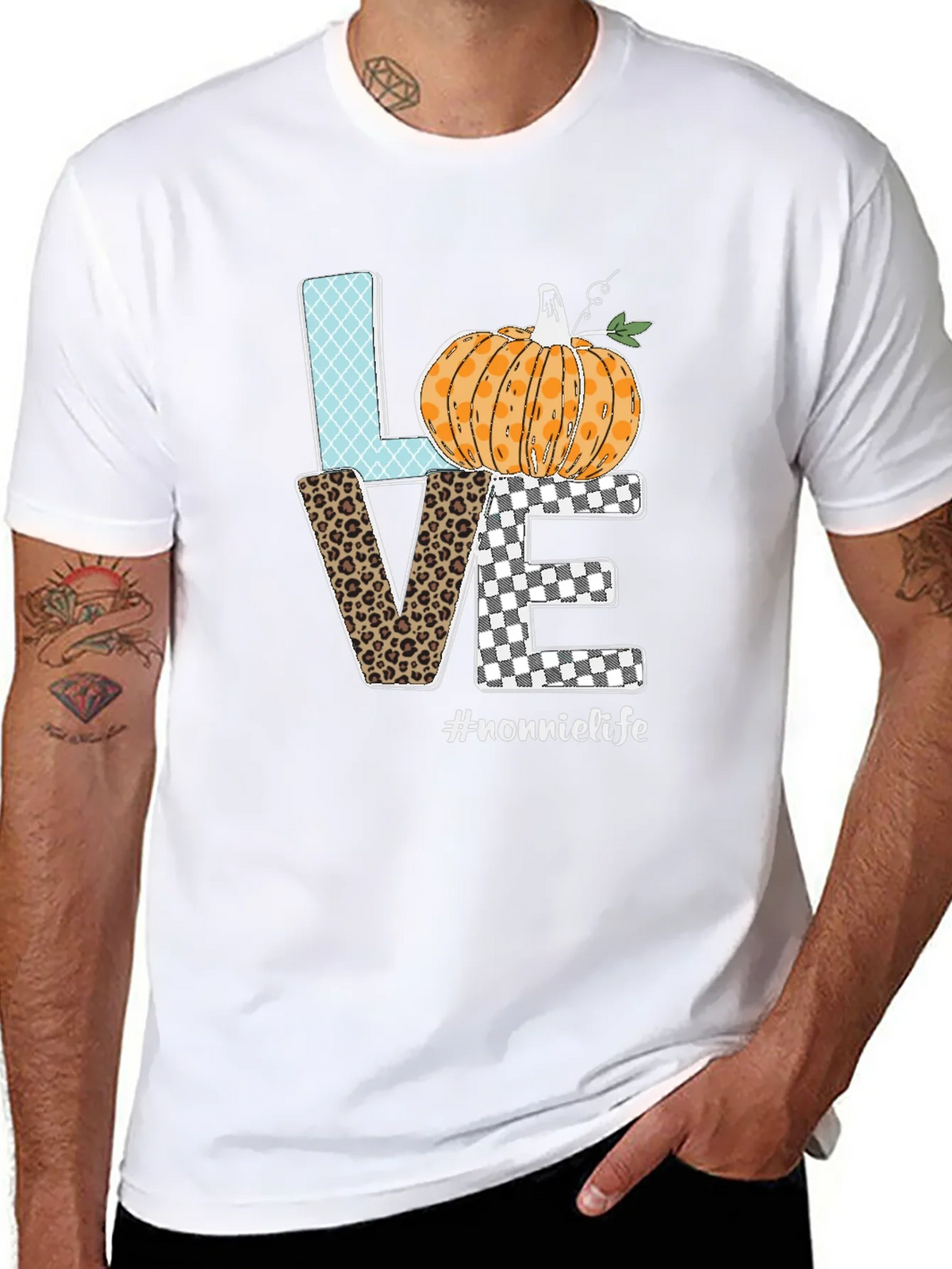 LOVE Nonnie Life Pumpkin Graphic Tee product image 7