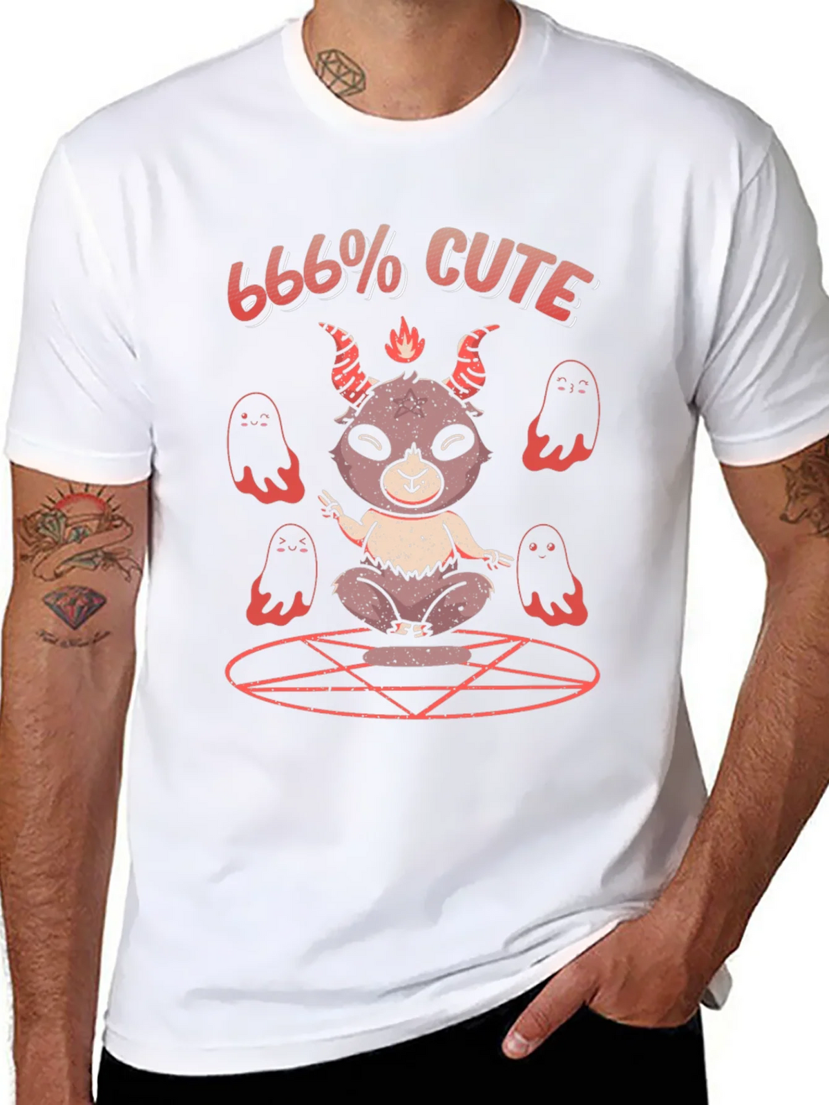 666% Cute Graphic Tee product image 7