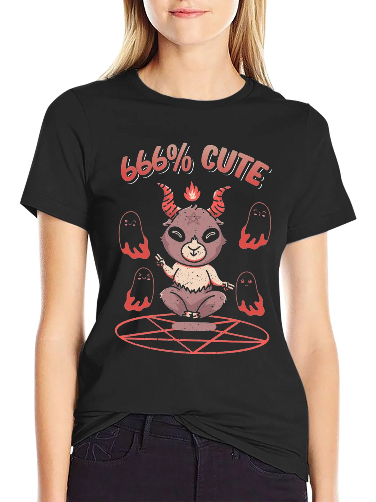 666% Cute Graphic Tee product image 2