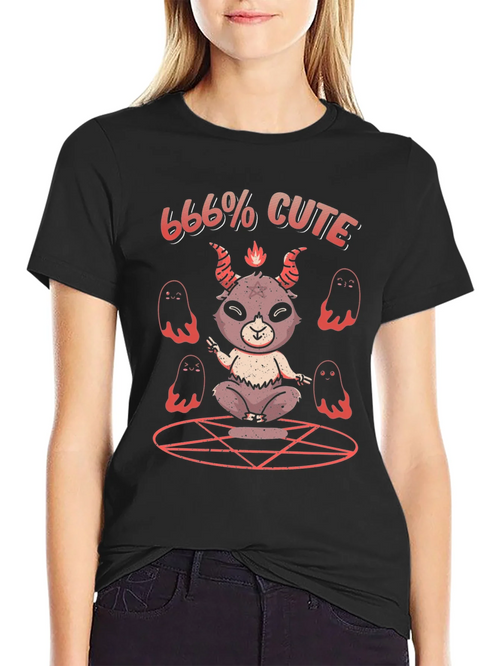 666% Cute Graphic Tee product image 2