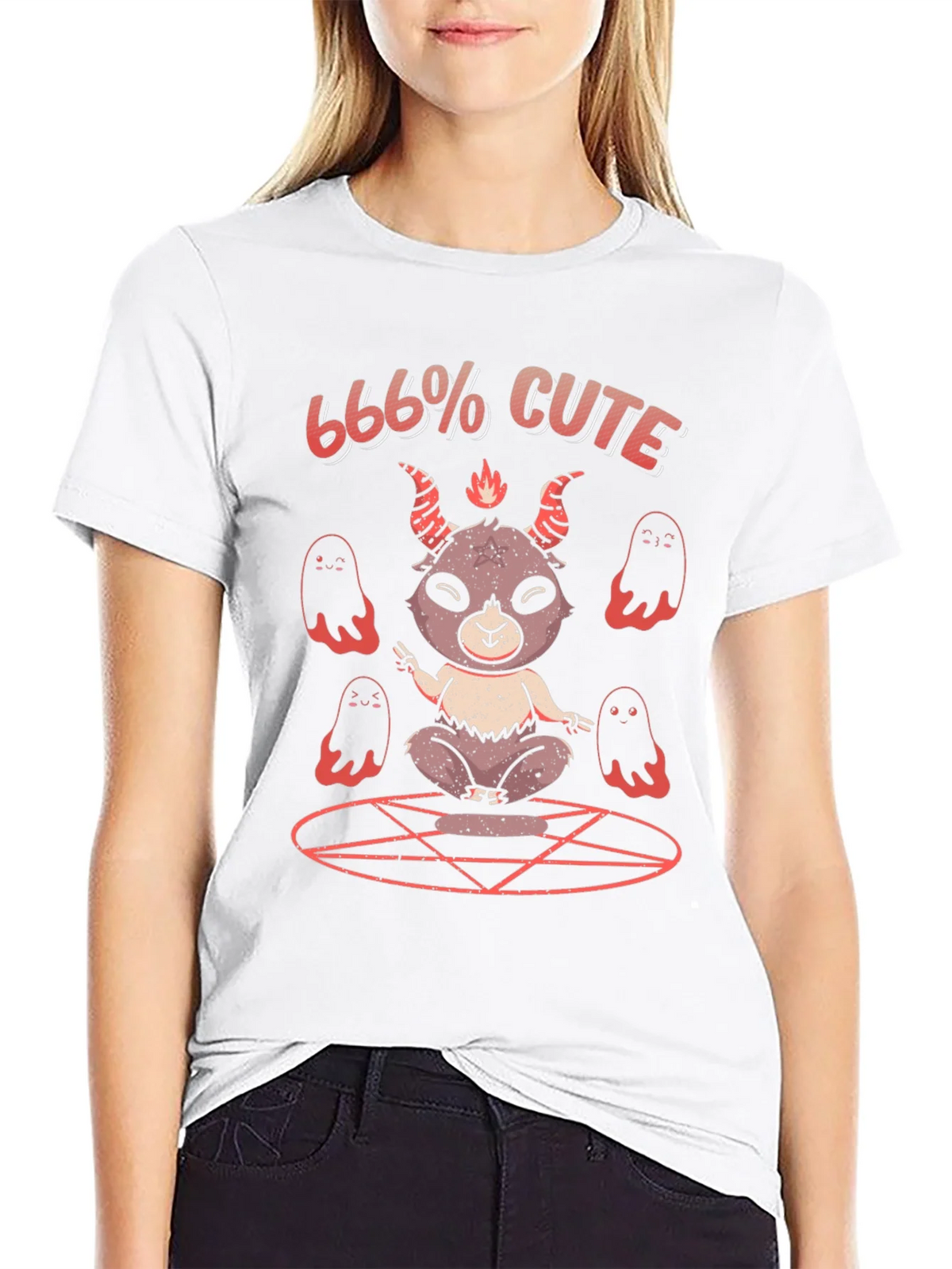 666% Cute Graphic Tee product image 8