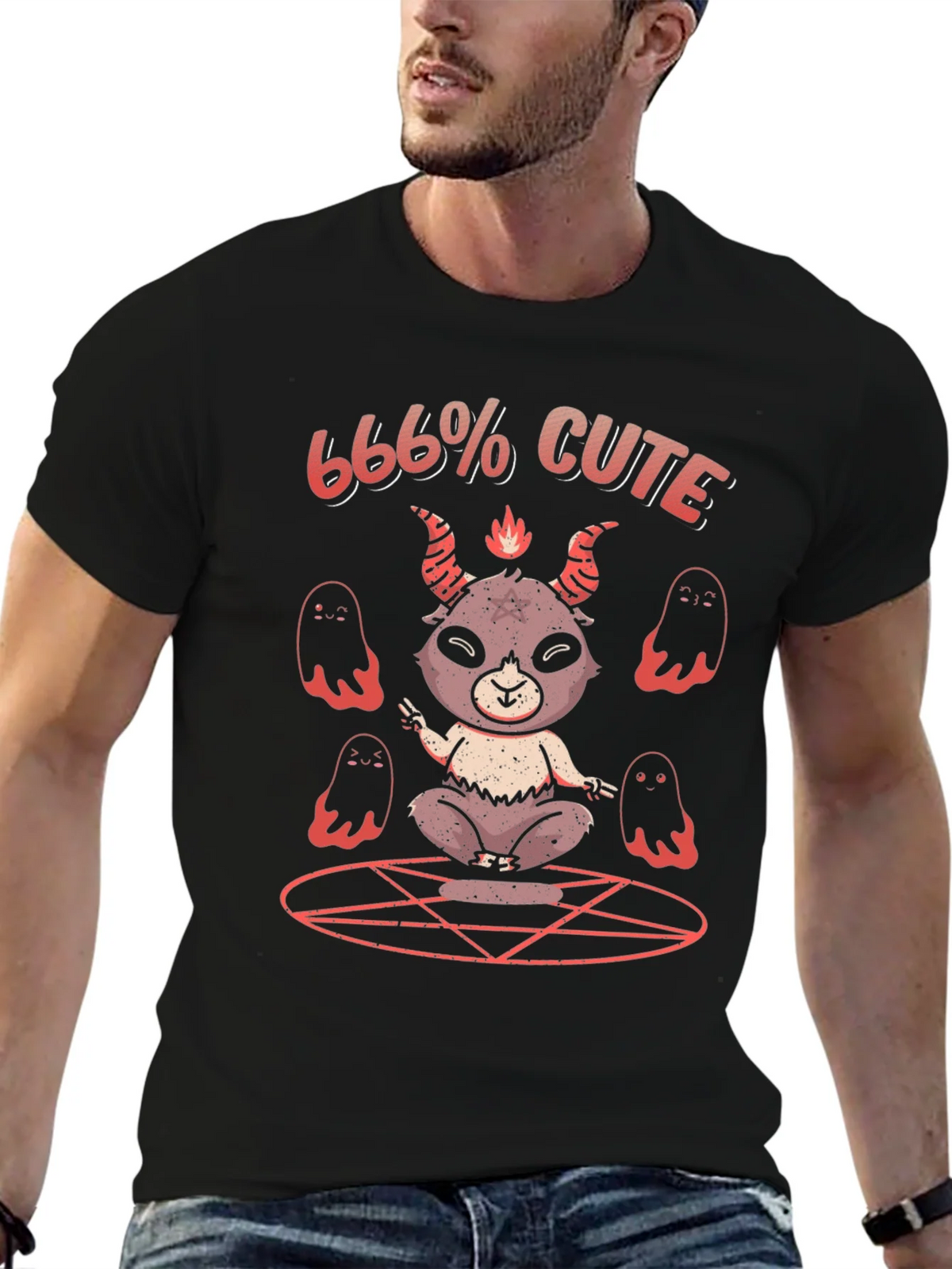 666% Cute Graphic Tee product image 6
