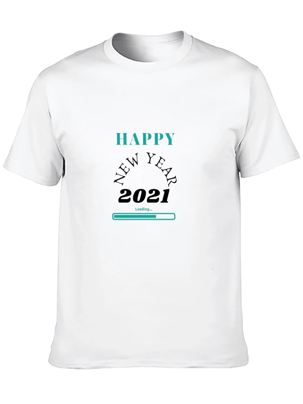 Happy New Year 2021 Loading Graphic T-Shirt product image 9