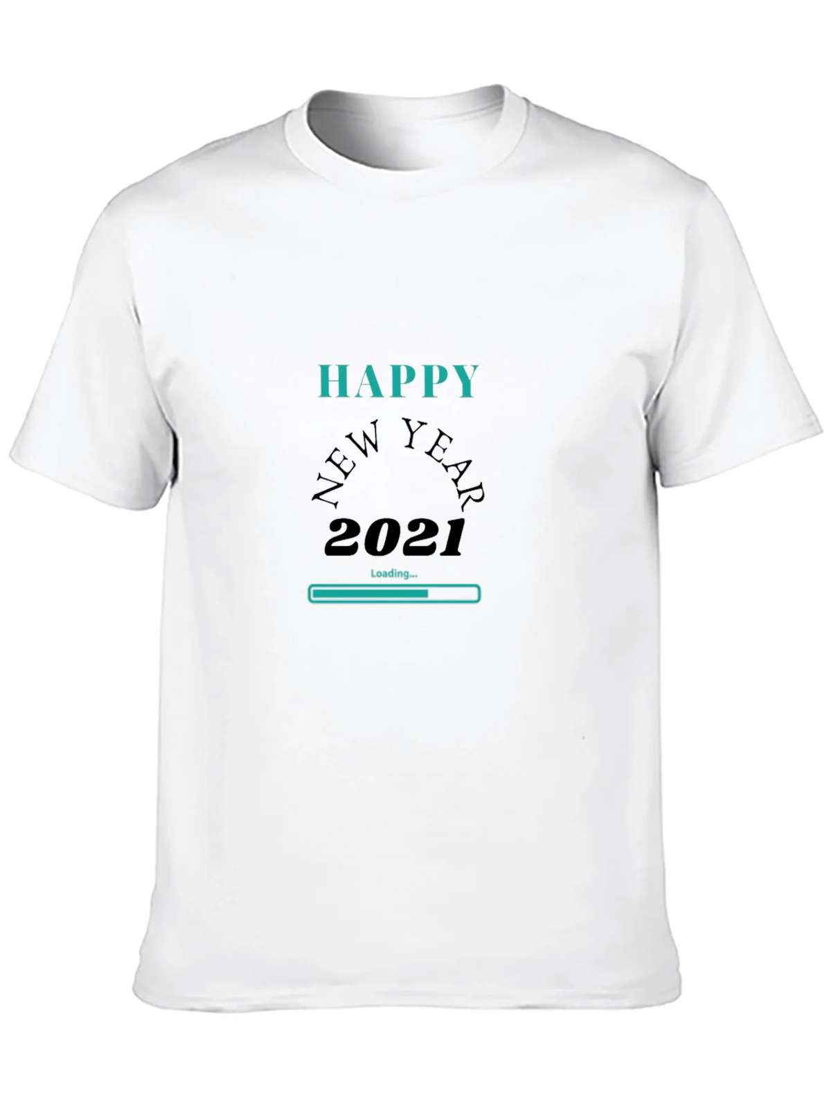 Happy New Year 2021 Loading Graphic T-Shirt product image 9