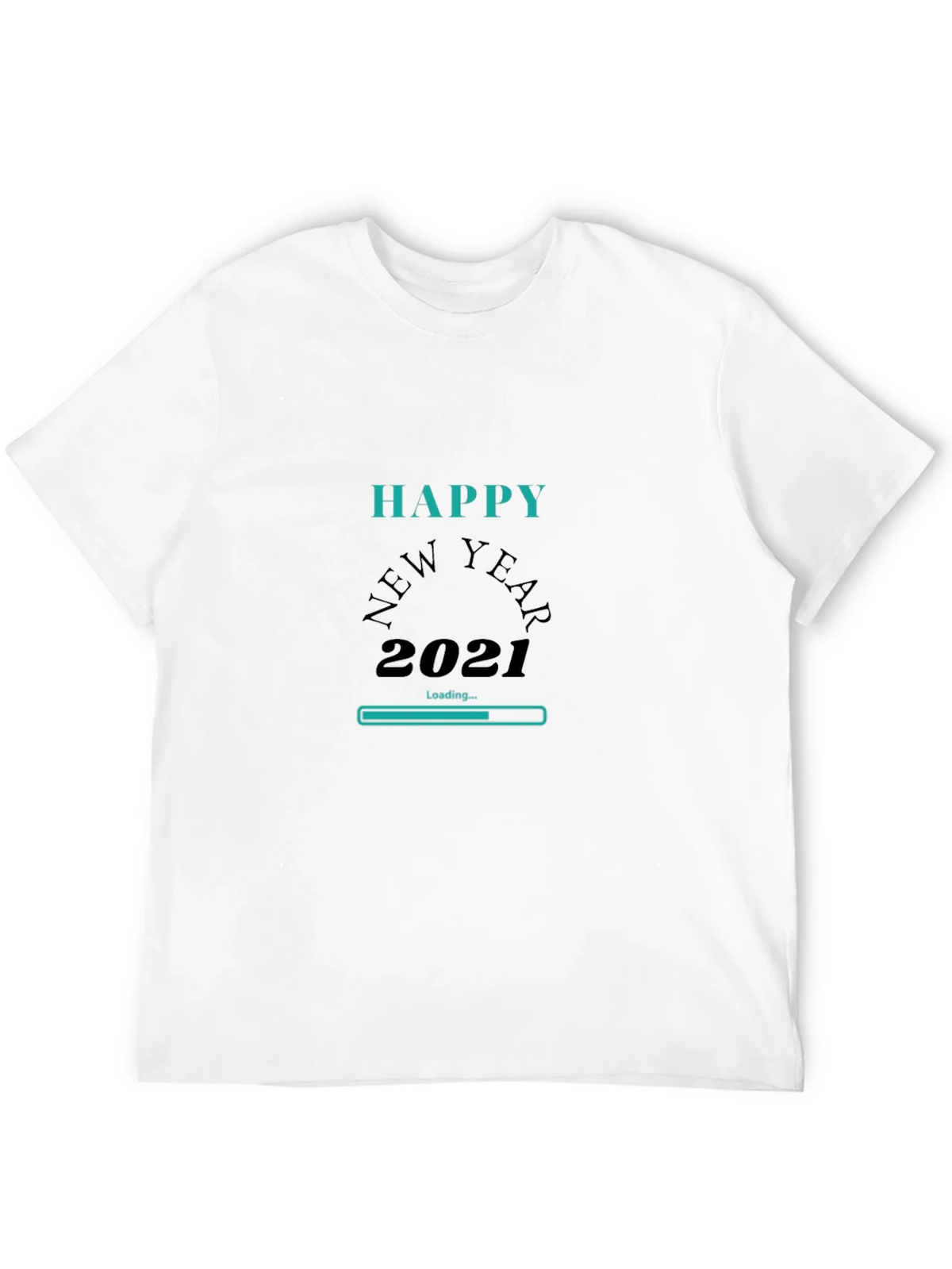Happy New Year 2021 Loading Graphic T-Shirt product image 11