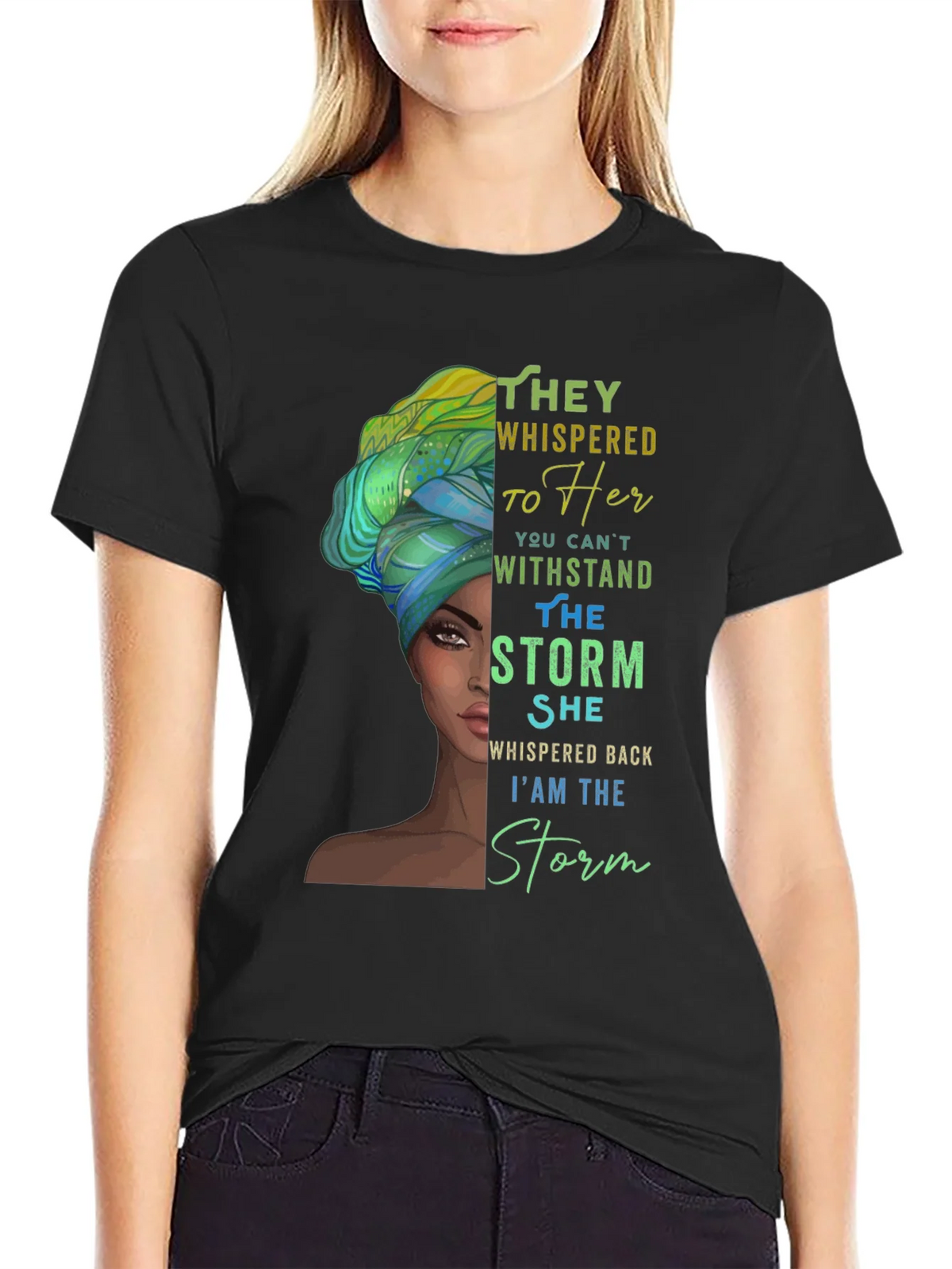 Empowered Woman T-Shirt: I am the Storm product image 2