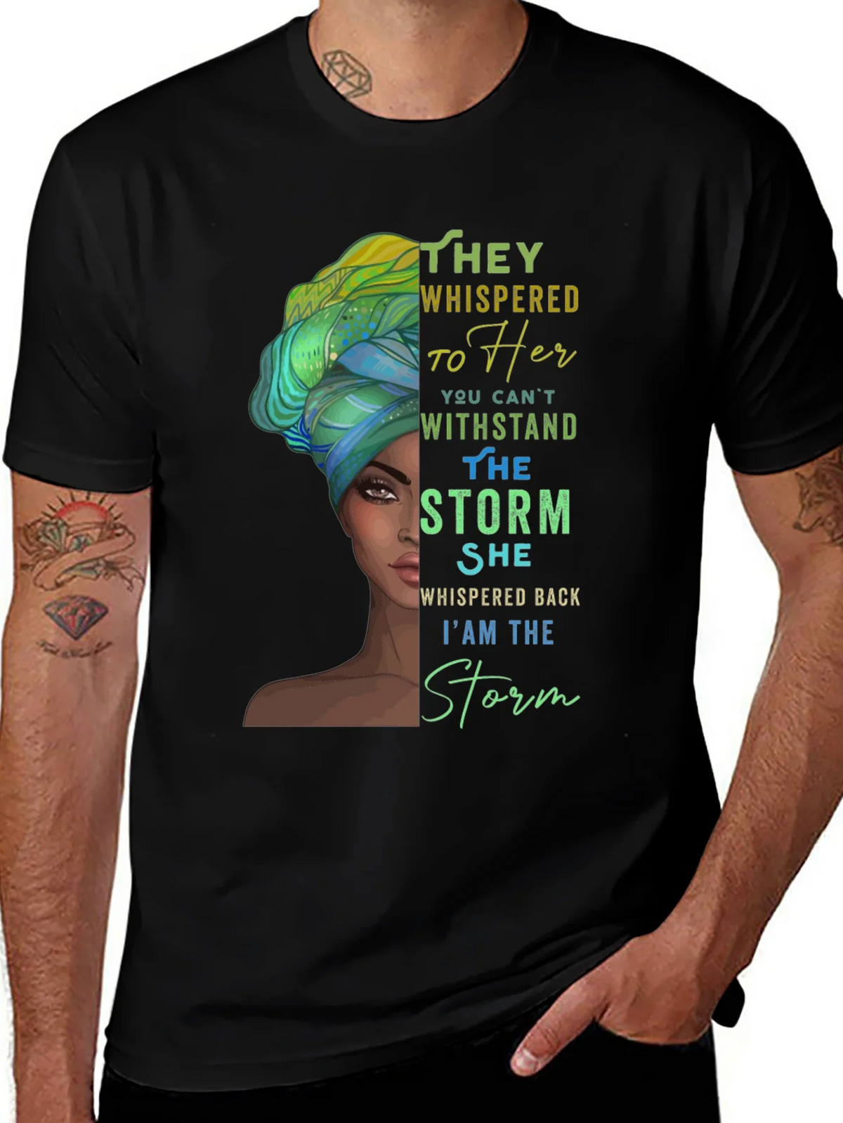 Empowered Woman T-Shirt: I am the Storm product image 1
