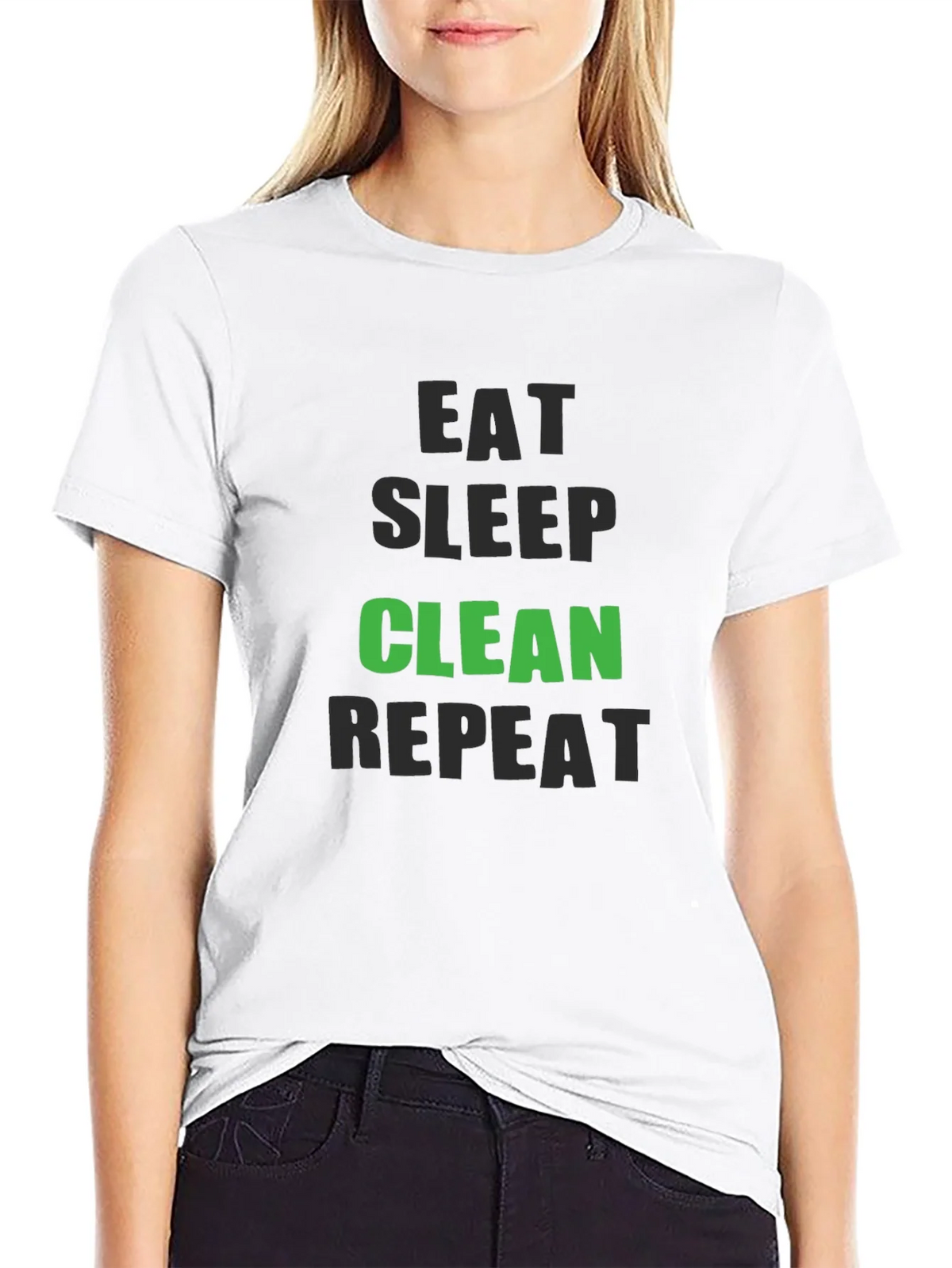 Eat Sleep Clean Repeat - Funny Cleaning T-Shirt product image 8