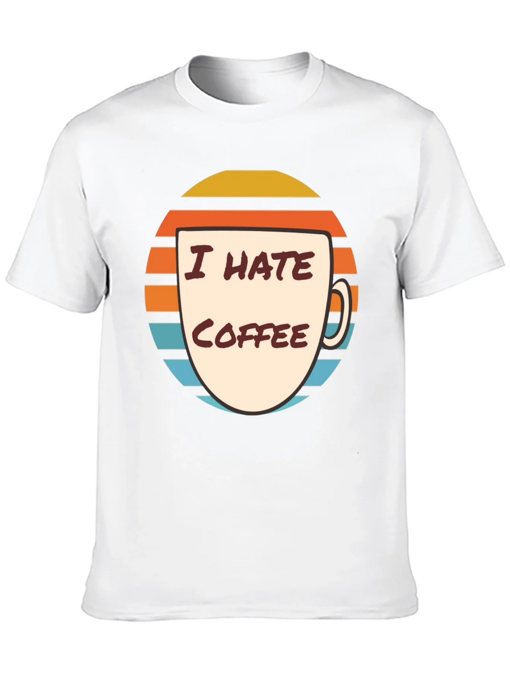 I Hate Coffee Graphic T-Shirt - Funny Novelty Tee product image 9