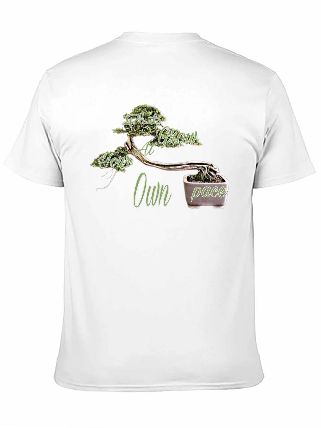 Plant Grow at Your Own Pace T-Shirt - Bonsai product image 7