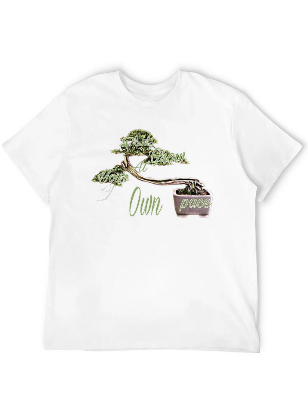 Plant Grow at Your Own Pace T-Shirt - Bonsai product image 8