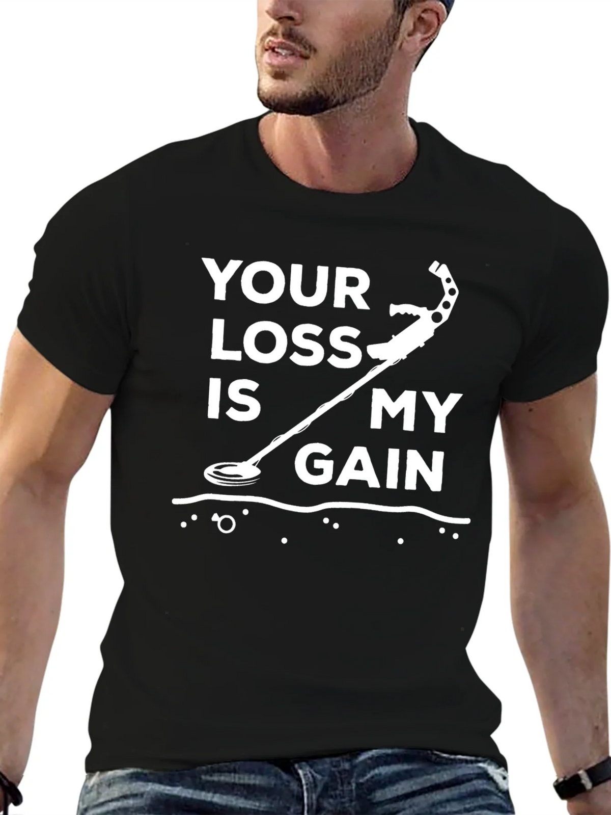Metal Detecting T-Shirt: Your Loss is My Gain product image 6