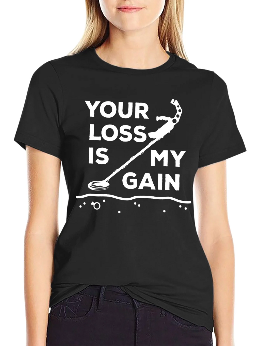 Metal Detecting T-Shirt: Your Loss is My Gain product image 2