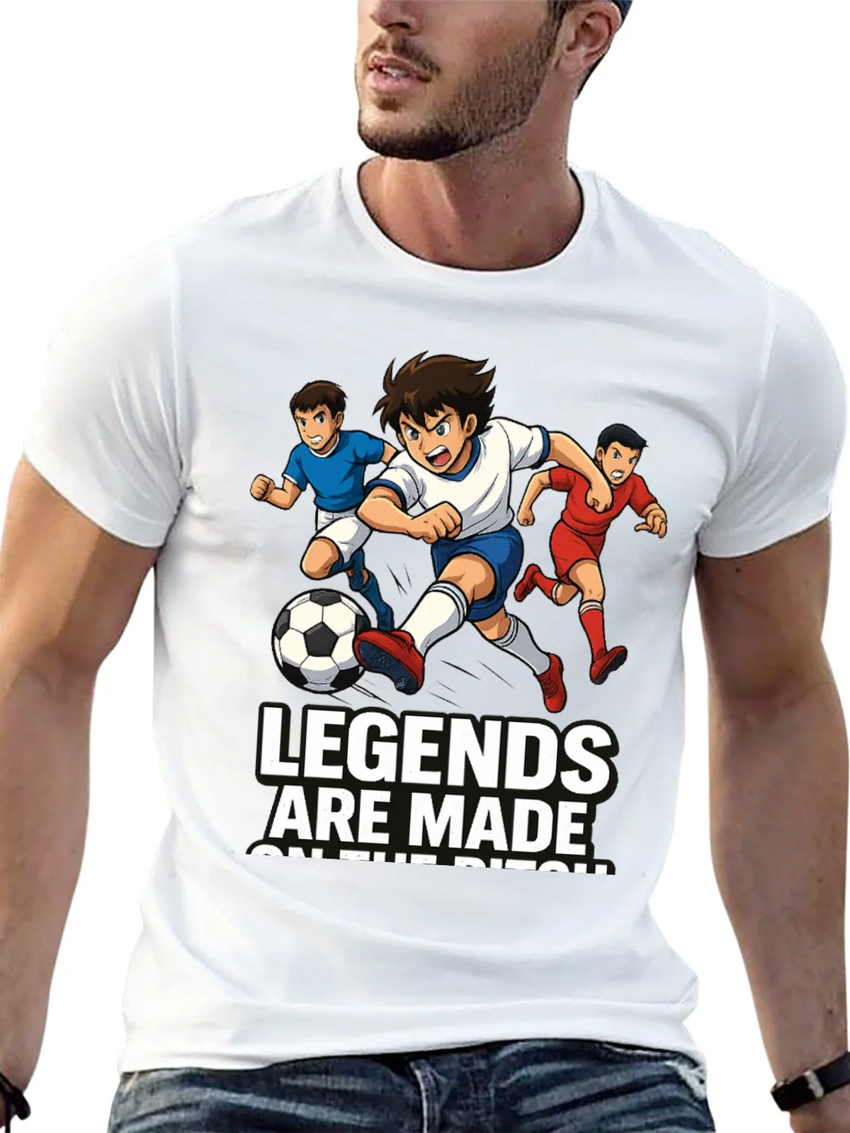 Legends Made on the Pitch T-Shirt product image 10