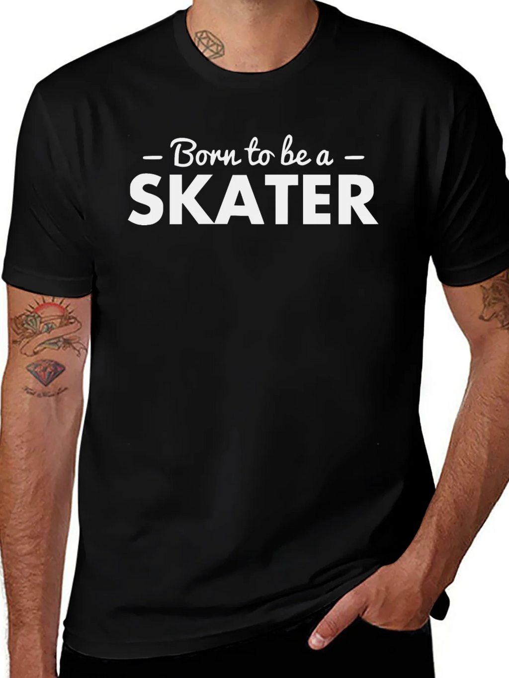 Born to be a Skater Graphic Tee product image 1