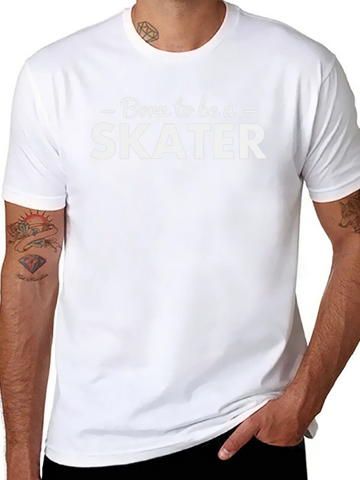 Born to be a Skater Graphic Tee product image 7