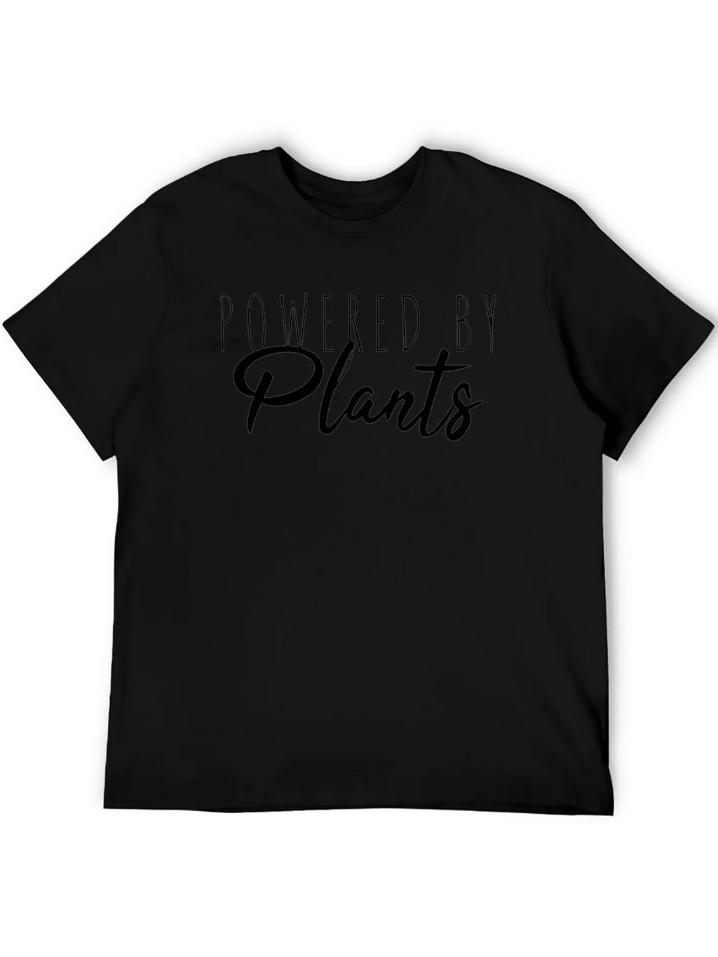 Powered By Plants Black T-Shirt product image 5