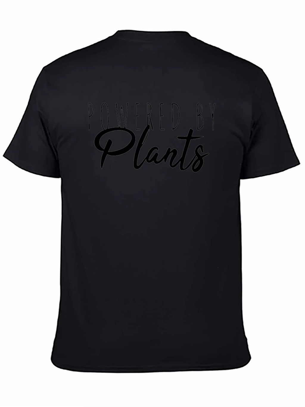 Powered By Plants Black T-Shirt product image 4