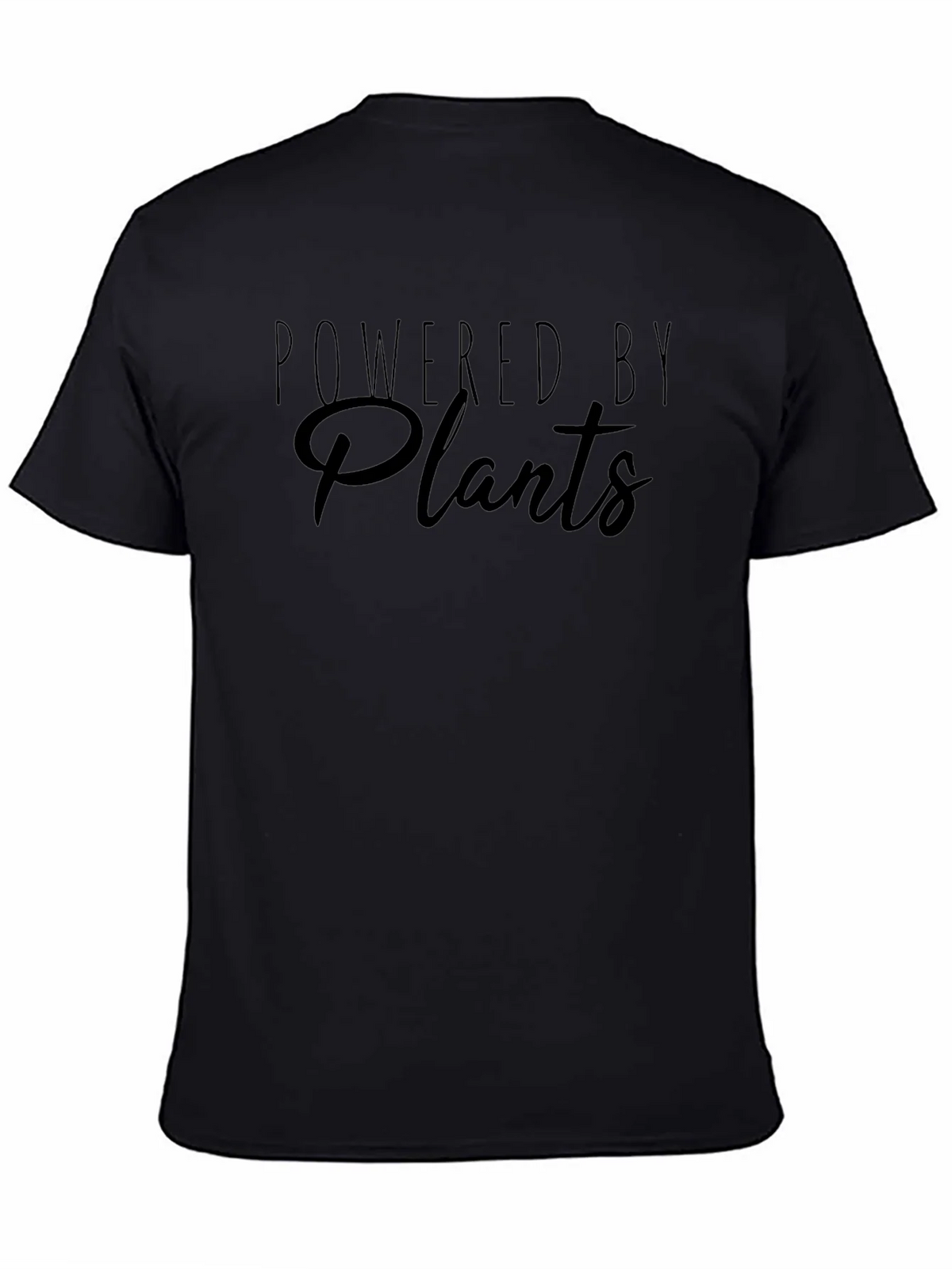 Powered By Plants Black T-Shirt product image 4