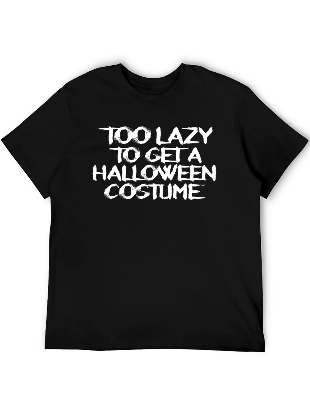 Funny Halloween Lazy Costume T-Shirt product image 5