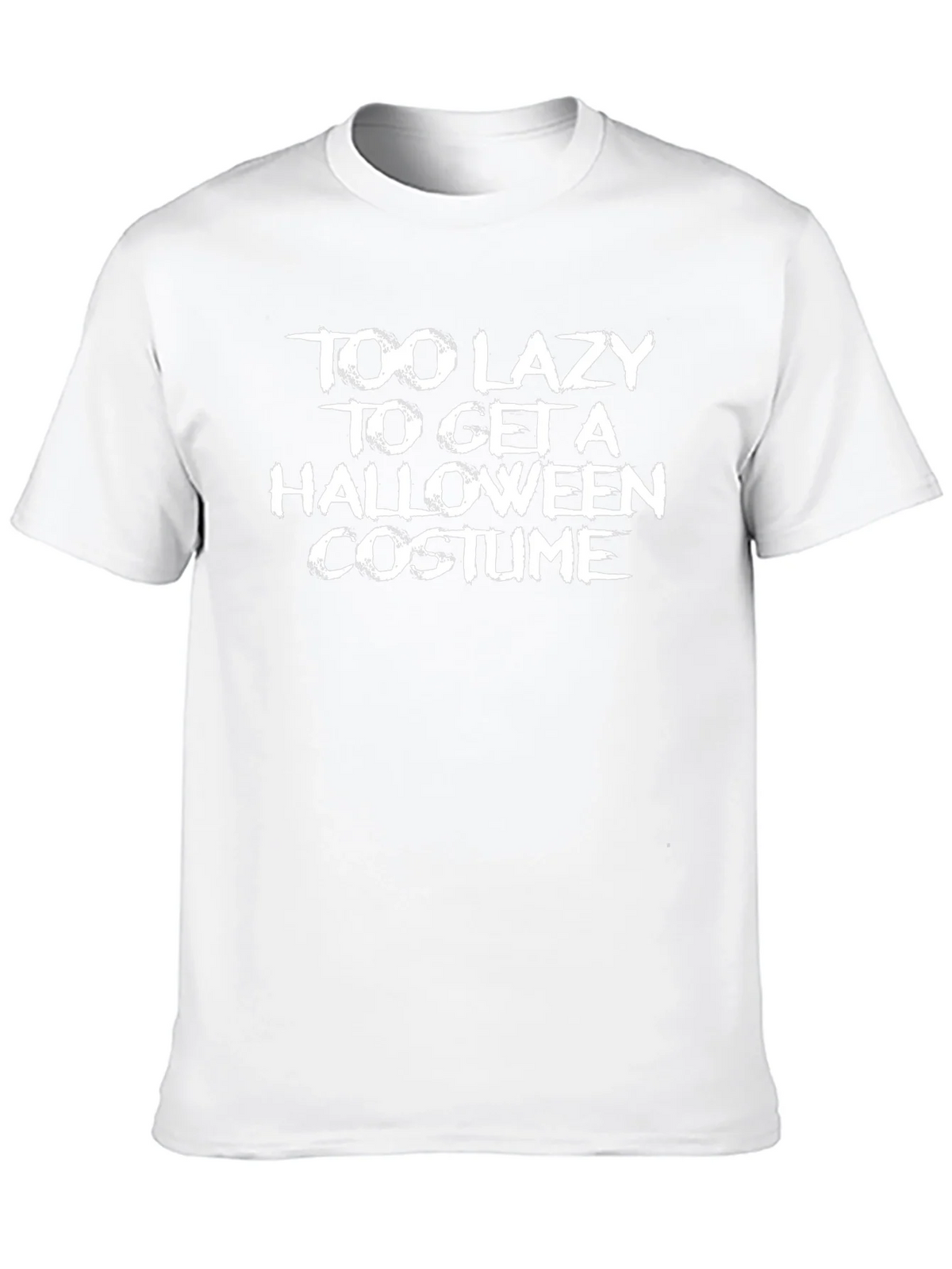 Funny Halloween Lazy Costume T-Shirt product image 9
