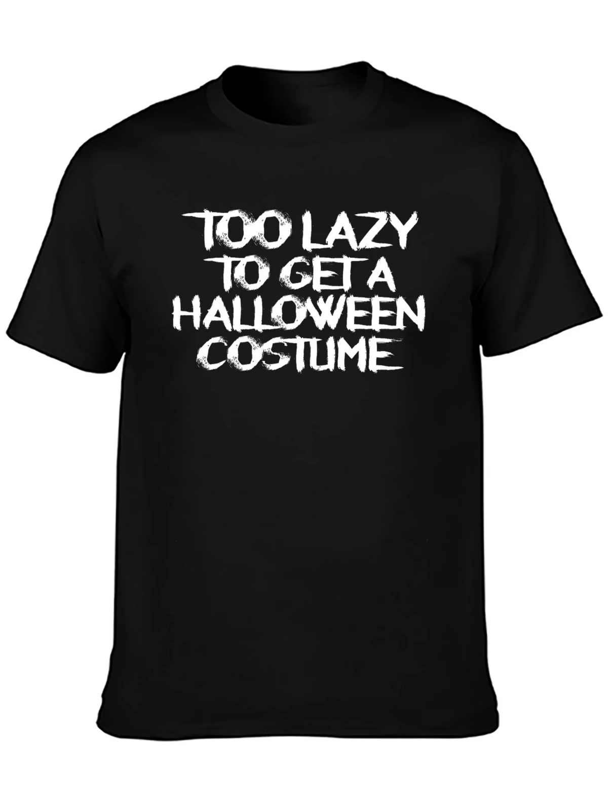 Funny Halloween Lazy Costume T-Shirt product image 3