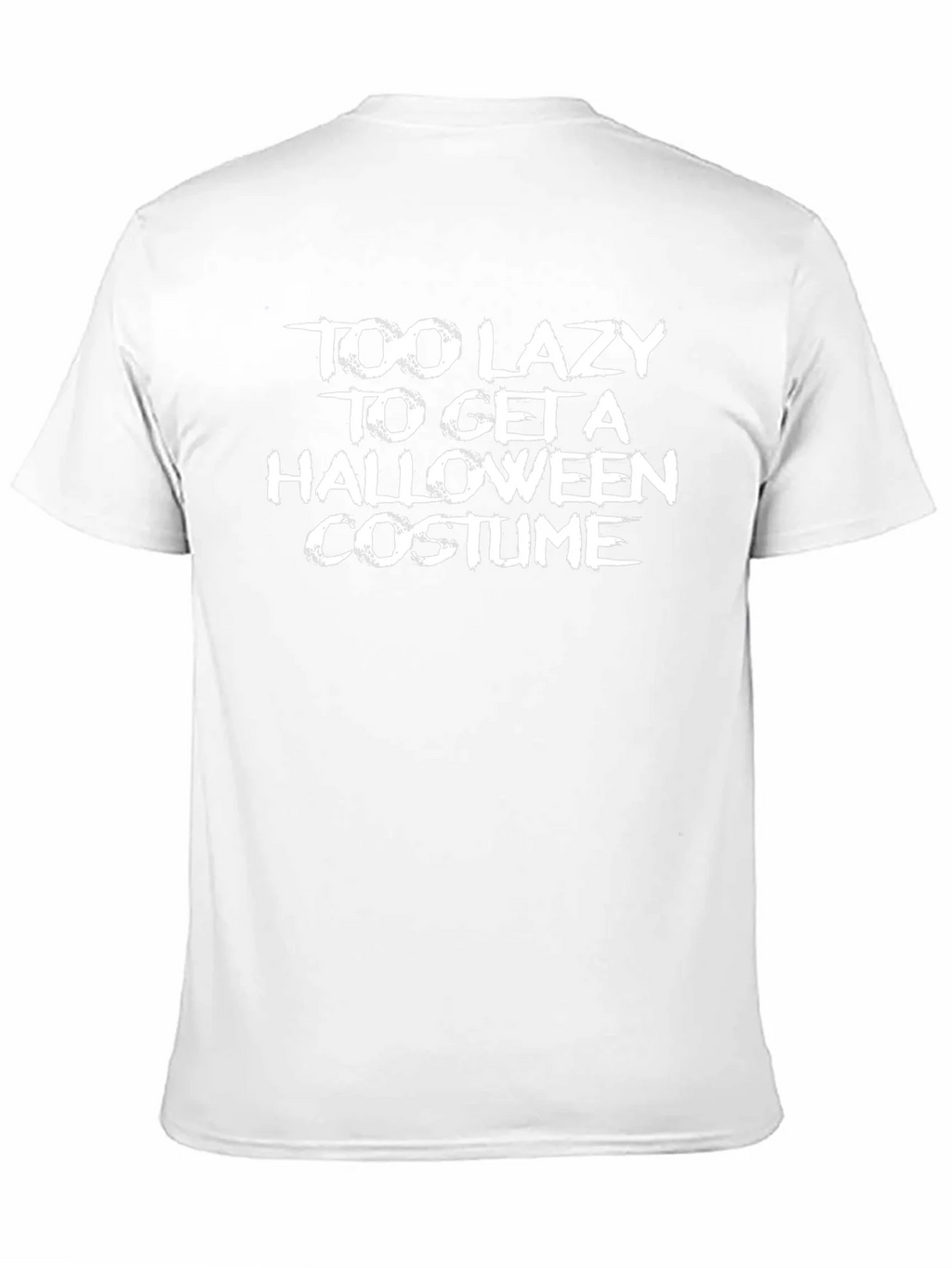 Funny Halloween Lazy Costume T-Shirt product image 10