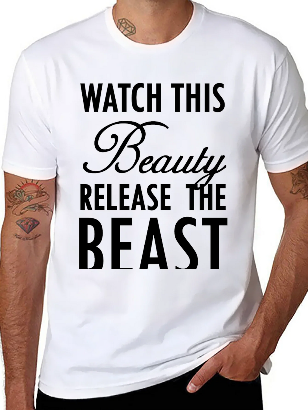 Watch This Beauty Release The Beast Graphic T-Shirt product image 6