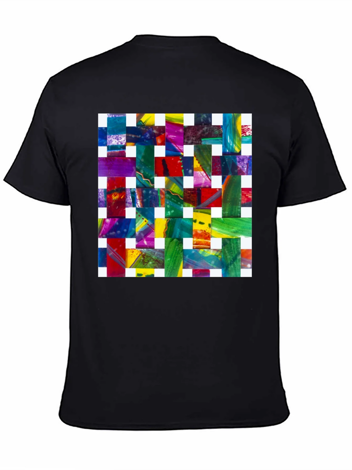 Abstract Woven Pattern Graphic Tee product image 4