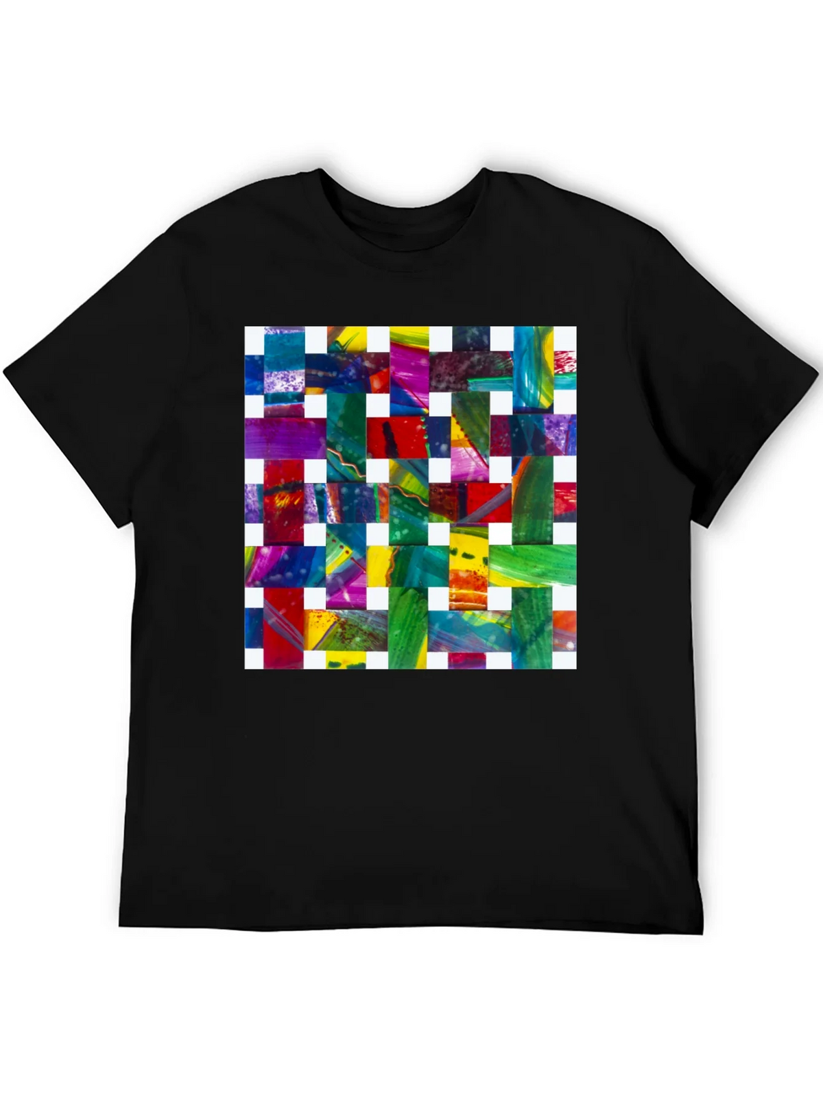 Abstract Woven Pattern Graphic Tee product image 5