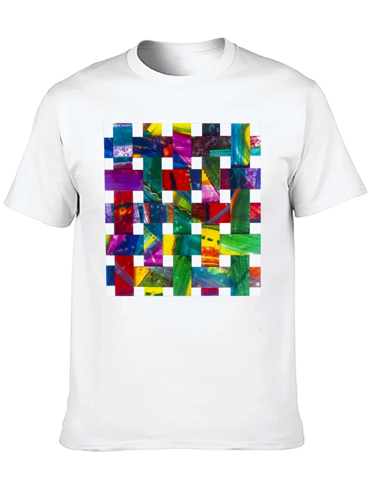 Abstract Woven Pattern Graphic Tee product image 9