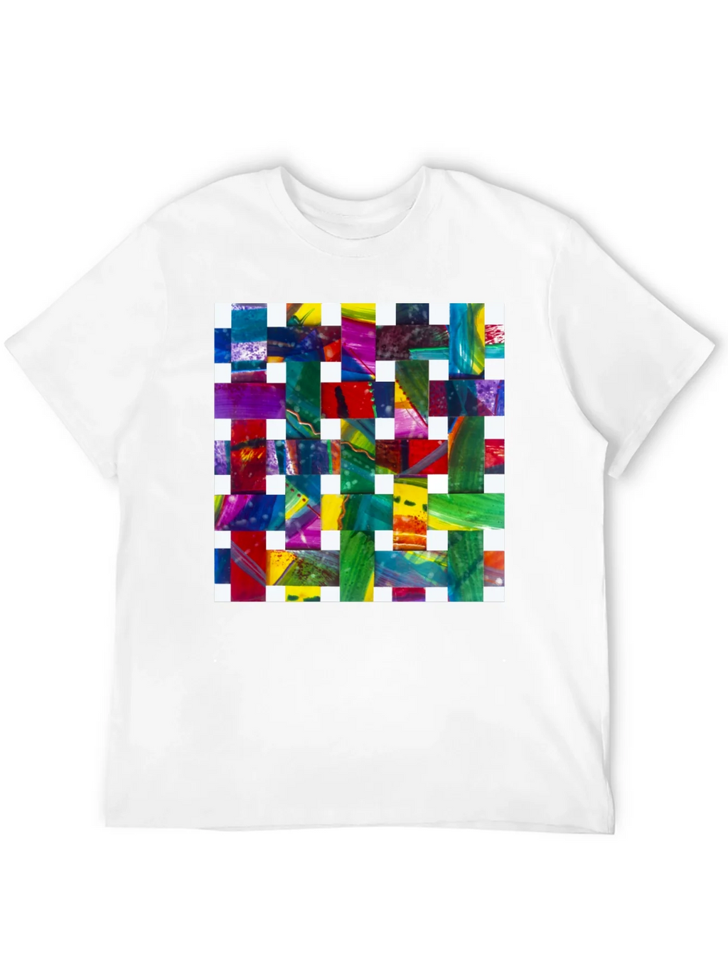 Abstract Woven Pattern Graphic Tee product image 11