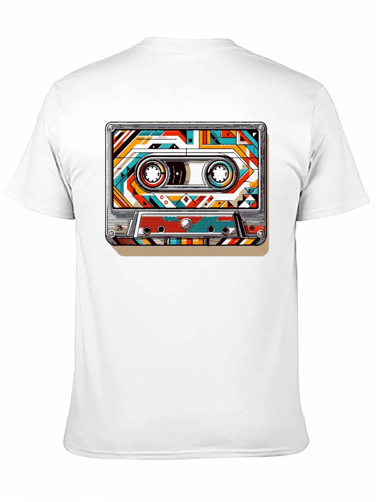 Retro Cassette Tape Graphic Tee - Classic Music Style product image 8