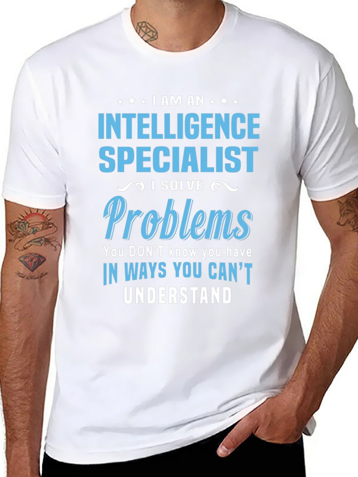 Intelligence Specialist T-Shirt - Solve Problems product image 7