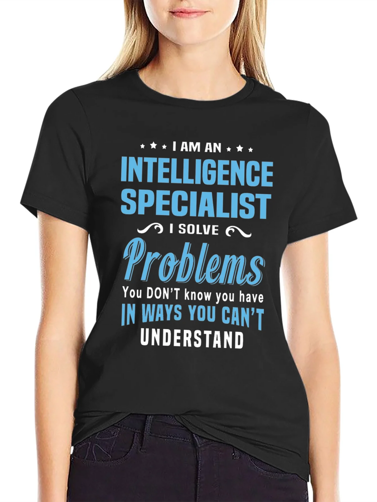 Intelligence Specialist T-Shirt - Solve Problems product image 2