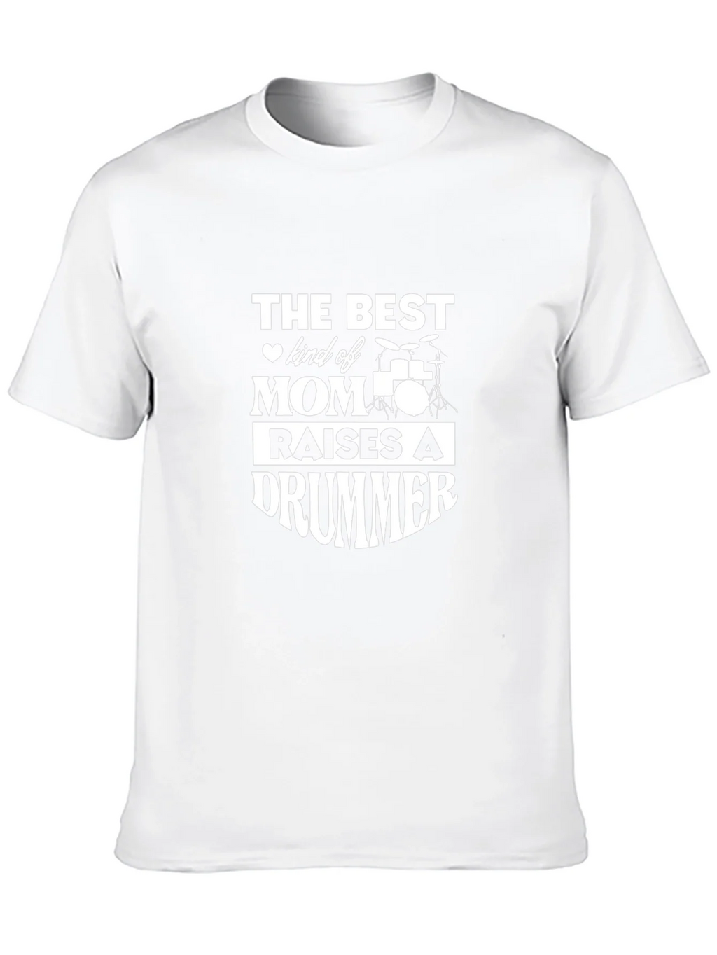 Best Mom Raises A Drummer T-Shirt - Black product image 6