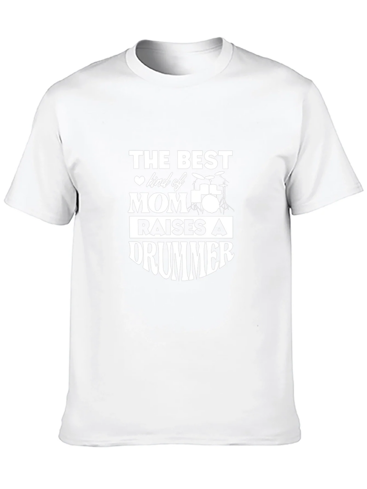 Best Mom Raises A Drummer T-Shirt - Black product image 6