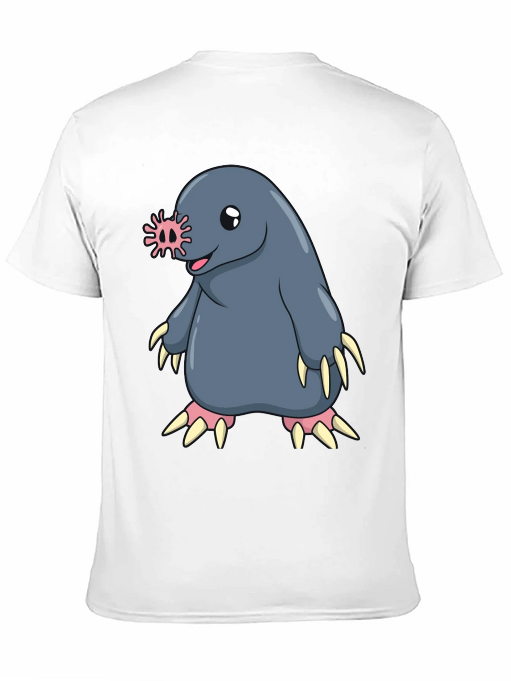 Funny Mole Cartoon Black T-Shirt product image 10