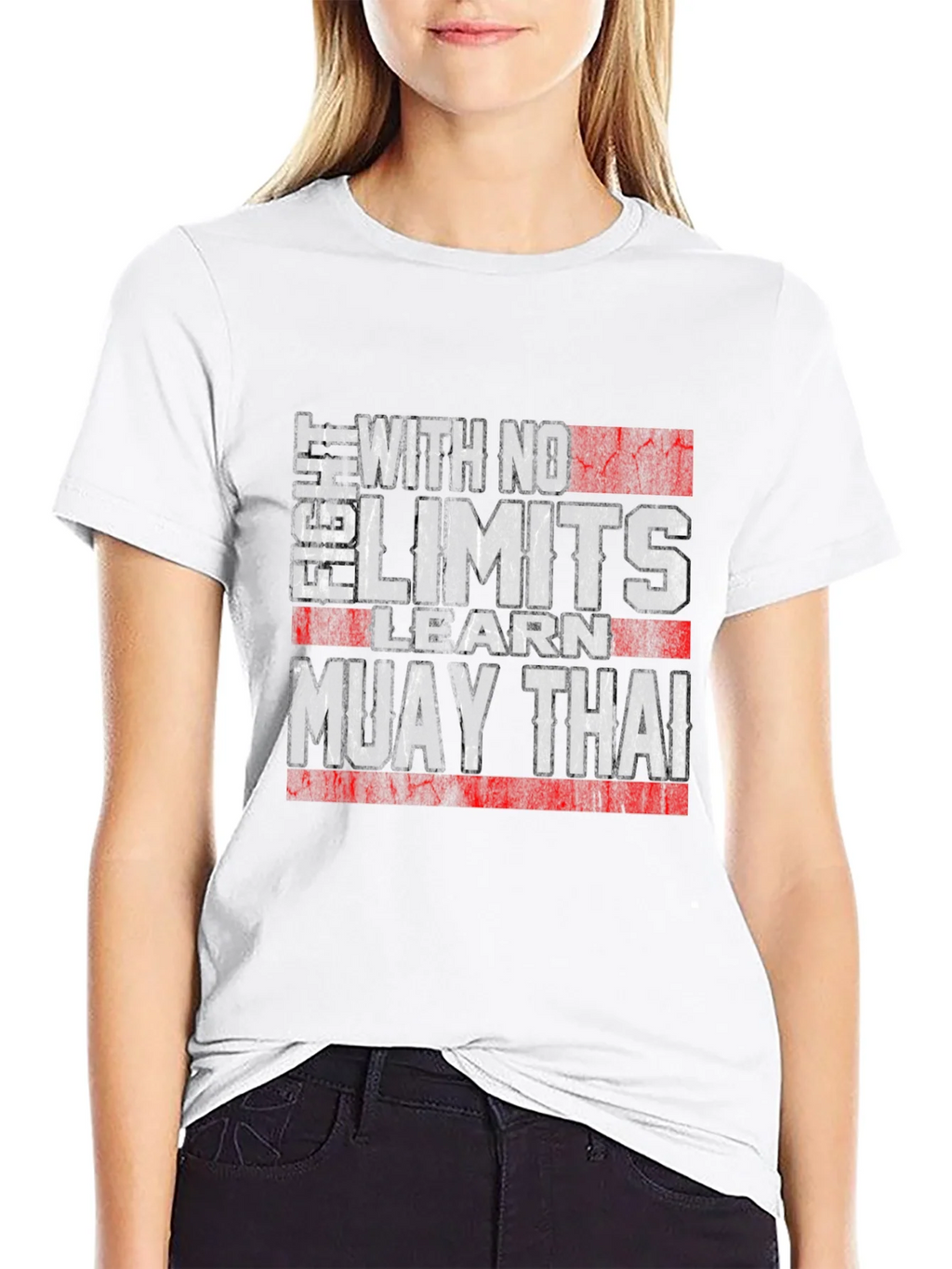 Muay Thai No Limits T-Shirt MMA Fighter Training product image 8