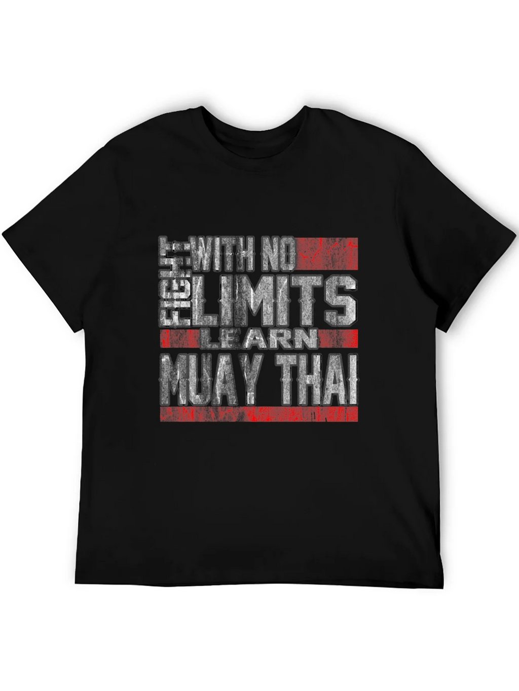 Muay Thai No Limits T-Shirt MMA Fighter Training product image 5