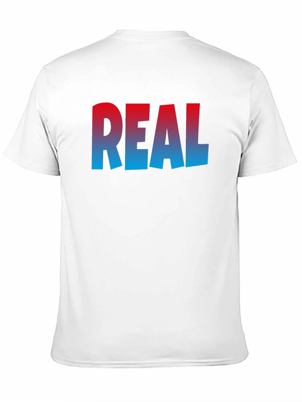 Cool REAL Gradient Print Black T-Shirt product image 9