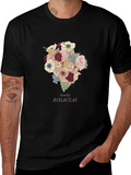 Rosaceae Family Floral T-Shirt - Botanical Design product image 1