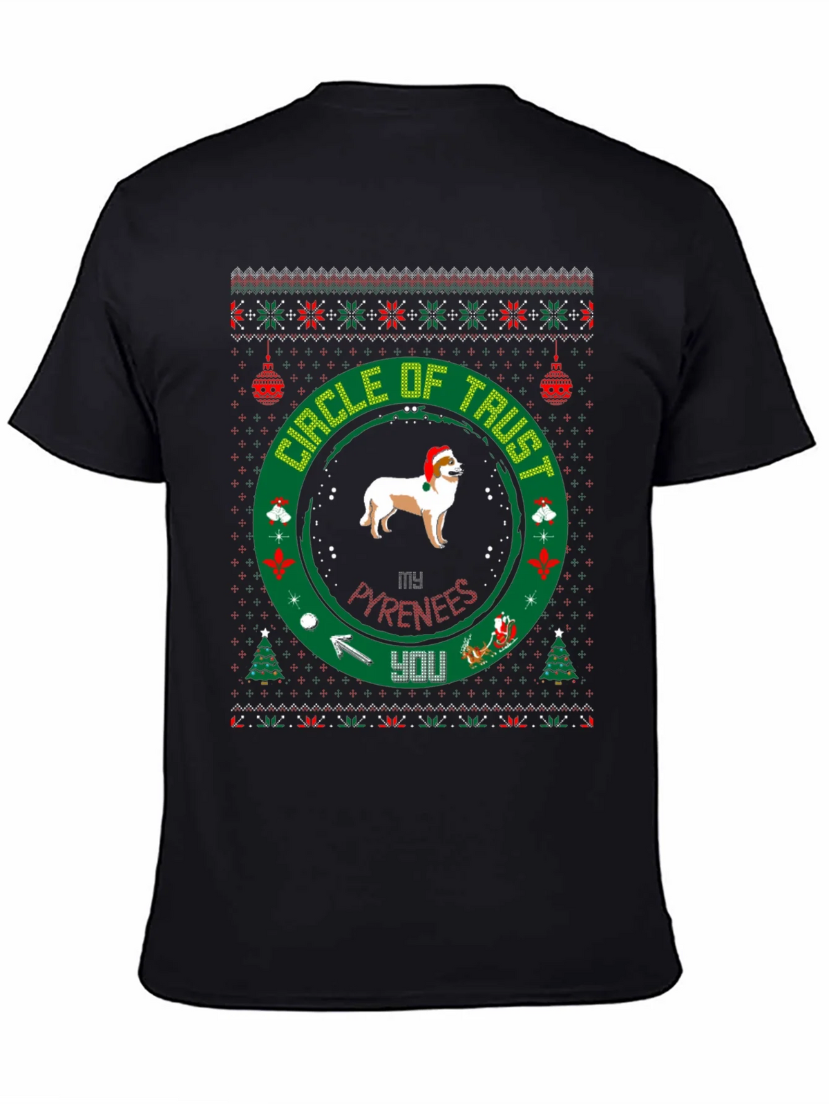 Christmas Pyrenees Circle of Trust T-Shirt product image 4