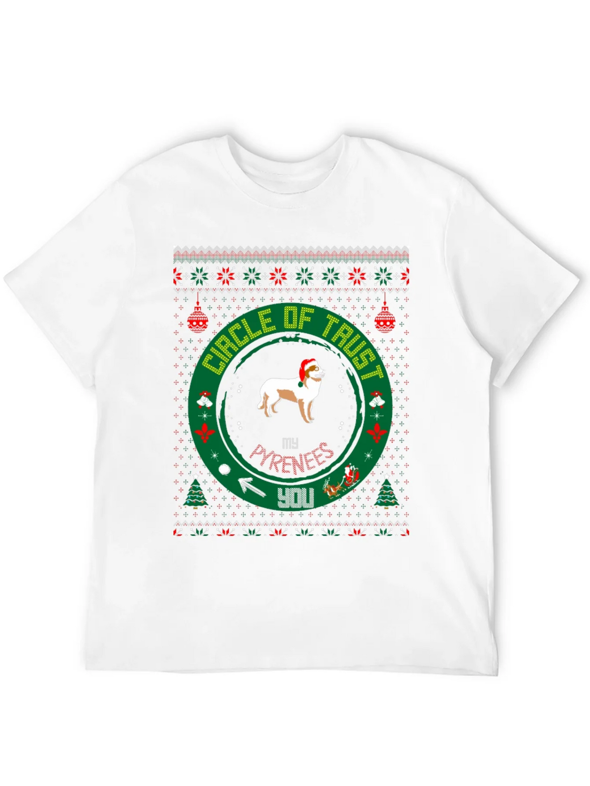 Christmas Pyrenees Circle of Trust T-Shirt product image 11