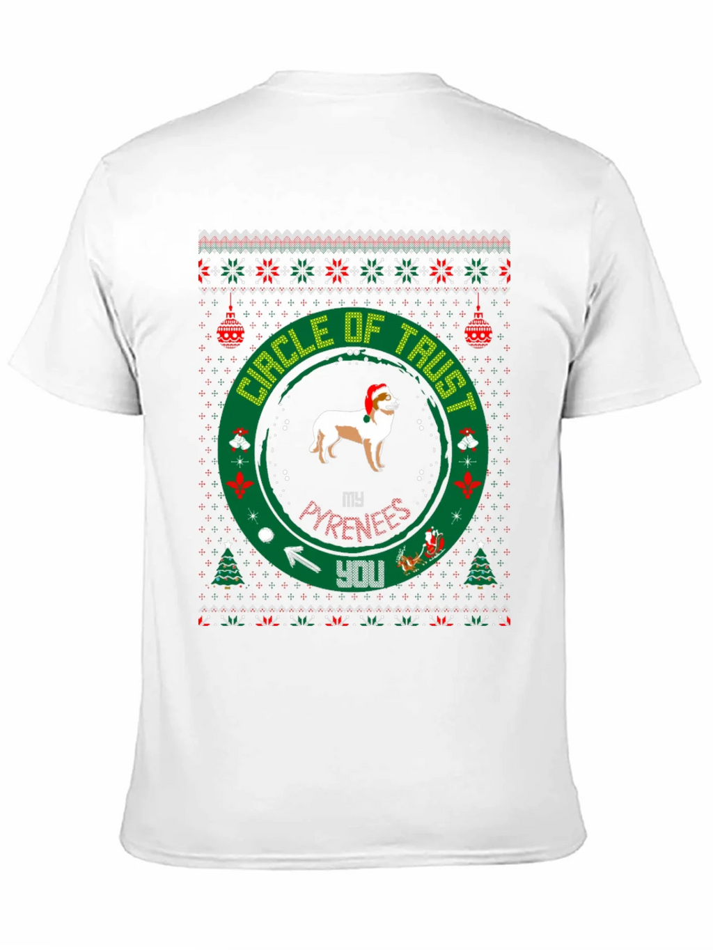 Christmas Pyrenees Circle of Trust T-Shirt product image 10