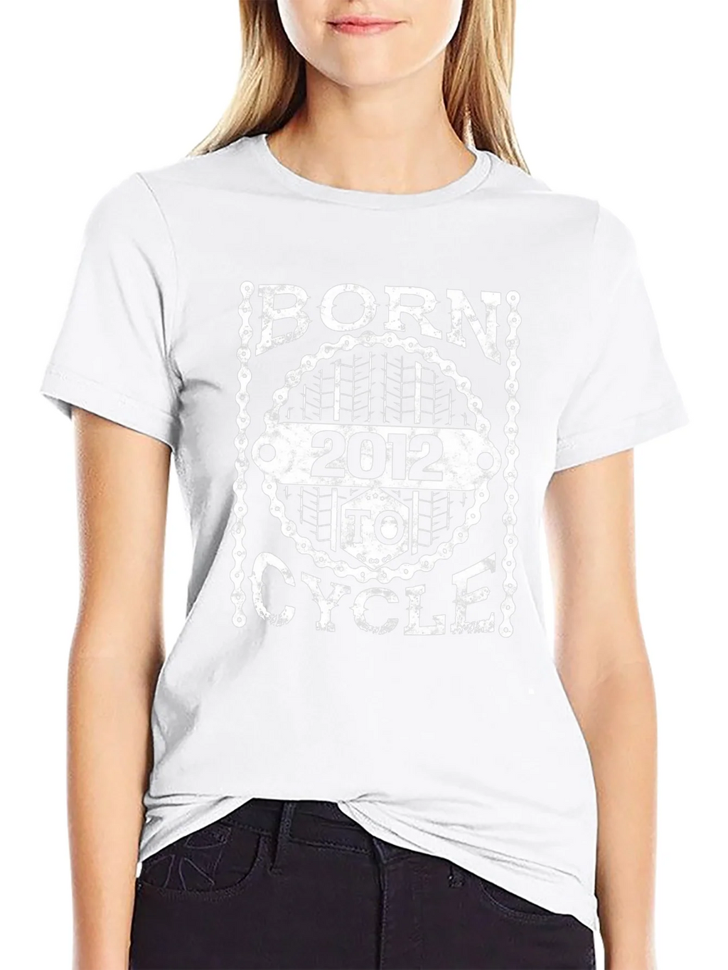 Born To Cycle 2012 Graphic Tee product image 8